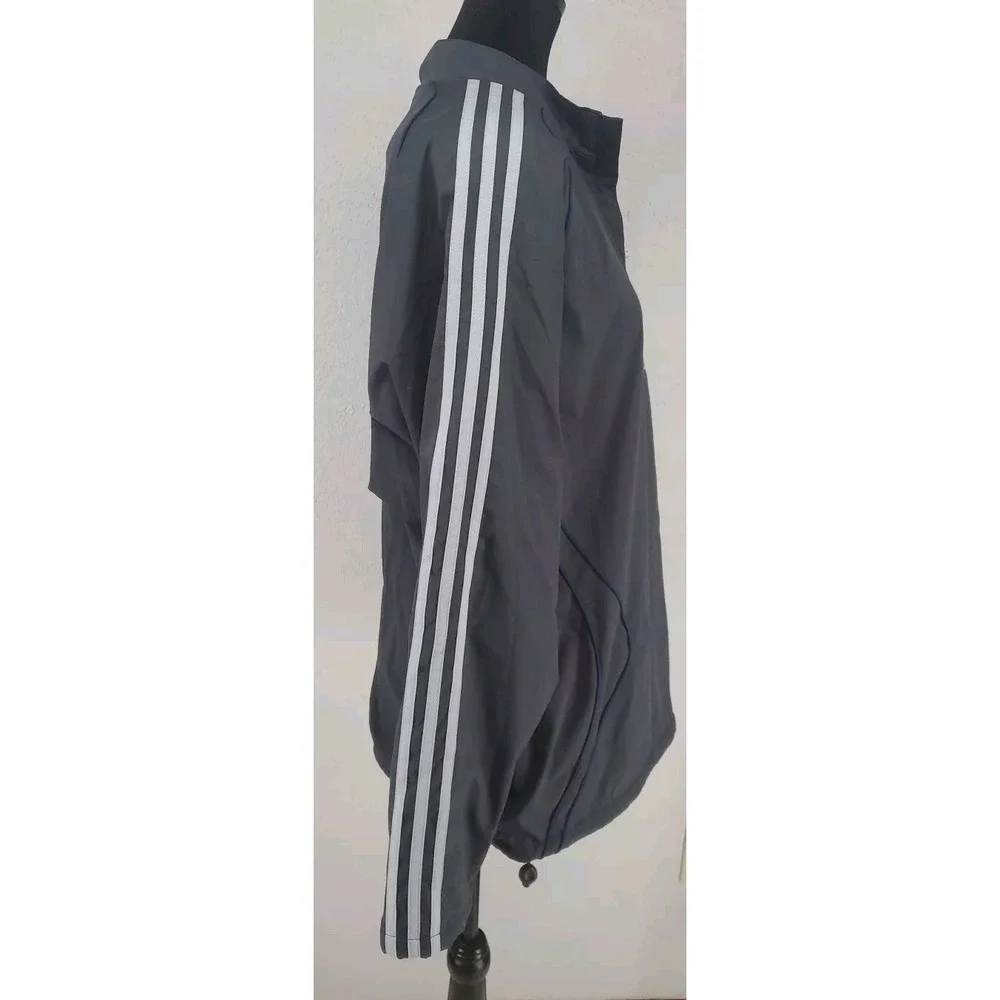 Adidas‎ Small | Blue Grey Reversible Lightweight Windbreaker Pullover Mens